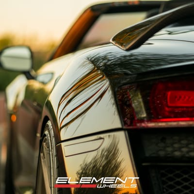 20 inch Variant Krypton Full Brushed Silver on 2012 Audi R8