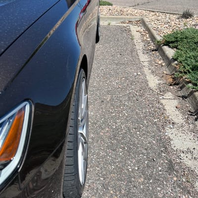 20 inch Rohana RFX2 Brushed Titanium on a 2017 Audi A6