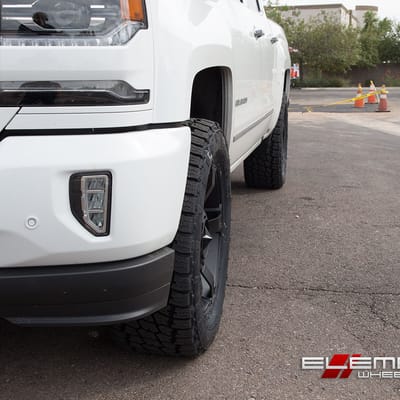 20 inch XD Rockstar 2 all Black on 2016 Chevy Silverado 1500 Leveled w/ Specs