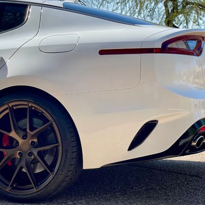 20 inch Aodhan AFF7's in Matte Bronze on a 2018 Kia Stinger GT
