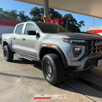 2023-2025 GMC Canyon on Fifteen52 Off-Road Range HD (Gunmetal) wheels
