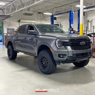 2024-2025 Ford Ranger on Method Race MR703 (Black) wheels