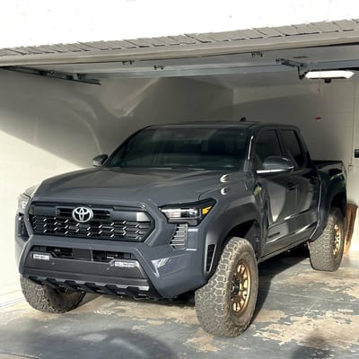 17 inch Method MR703's in Bronze on a 2024 Toyota Tacoma