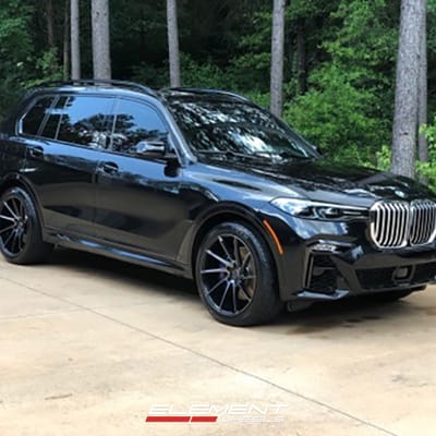 22x10.5 Savini Black Di Forza BM15 on 2019 BMW X7 Msport