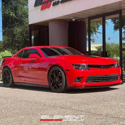 20 Inch Staggered MRR M228 in Gloss Black on a 2015 Chevrolet Camaro SS