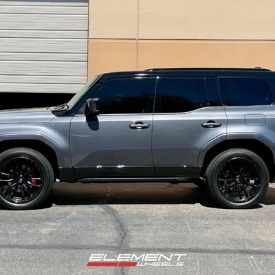 22 inch Fuel Offroad Rebel 6 in Matte Black on a 2024 Lexus GX 550