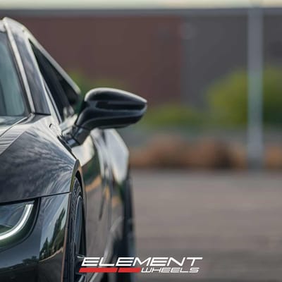 20 inch Staggered Variant Xenon Satin Gunmetal on a 2019 BMW i8