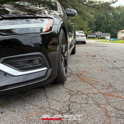 19 inch Blaque Diamond BD-F25 in Gloss Black on a 2019 Volvo S60