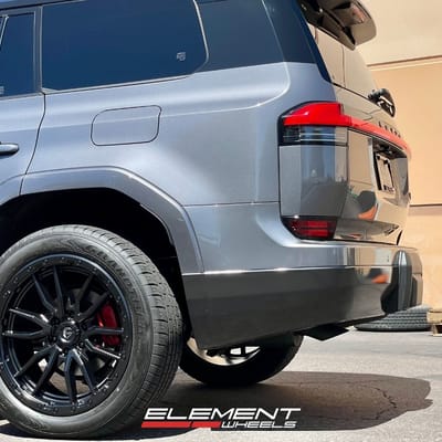 22 inch Fuel Offroad Rebel 6 in Matte Black on a 2024 Lexus GX 550