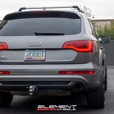 22 inch Gianelle Monte Carlo Gloss Black on a 2013 Audi Q7