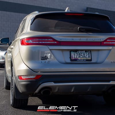 18 inch Mazzi Fusion 341 Gloss Black w/ Machined Face on a 2015 Lincoln MKC