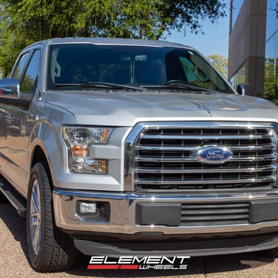 20 Inch Raceline 158C Impulse in Chrome on a 2015 Ford F-150