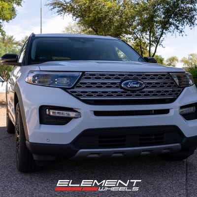20 Inch Asanti ABL-21 in Gloss Black on a 2021 Ford Explorer