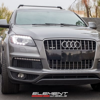 22 inch Gianelle Monte Carlo Gloss Black on a 2013 Audi Q7