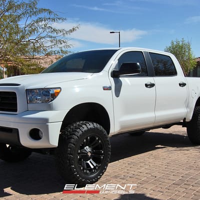 20x10 Black XD Monster Wheels on Toyota Tundra w/ Specs
