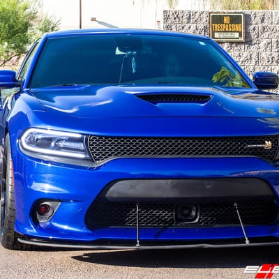 20 inch Variant Argon Piano Black on 2018 Charger Scat Pack 392
