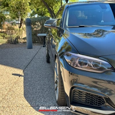 19 inch Variant Helium Gloss Gunmetal on a 2014 BMW M235i