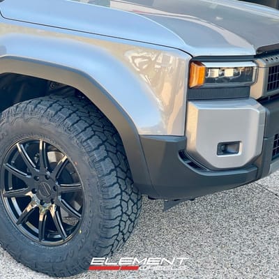 20 inch Raceline 159B Spike in Gloss Black on a 2024 Toyota Land Cruiser w/ Lift