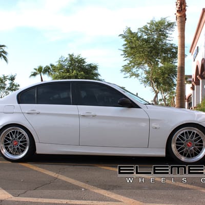 Eurotek 03 Wheels on BMW E90 3 Series w/ Specs