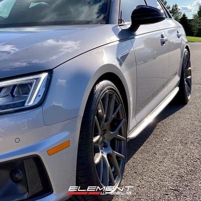 19 Inch VMR V810 Gunmetal on a 2019 Audi S4