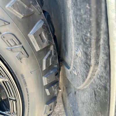 22 inch 4Play Off-Road 4P06 in Brushed Black on a 2022 Dodge Ram 1500 TRX