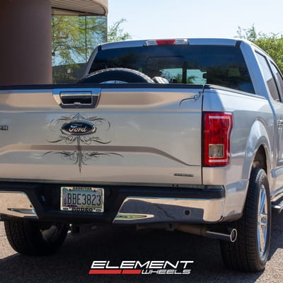 20 Inch Raceline 158C Impulse in Chrome on a 2015 Ford F-150