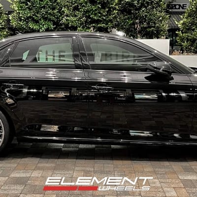 20 Inch Variant Radon Brushed Titanium on a 2018 Audi S4