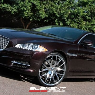 22 inch Staggered Wheels 2011 Jaguar XJ w/ Specs