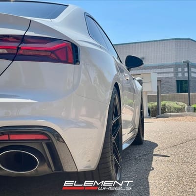 20 inch Variant Zeno in Satin Black on a 2023 Audi RS5