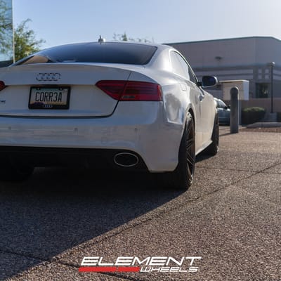 20 Inch Ferrada Forge-8 FR6 in Matte Bronze on a 2010 Audi S5
