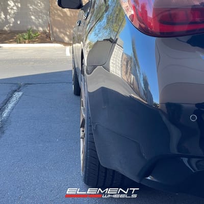20 Inch F1R FS3 in Matte Bronze on a 2021 Infiniti Q50