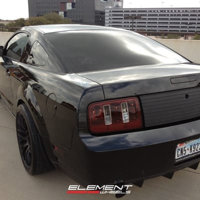 Tenzo TypeM Wheels on 12 Ford Mustang GT w/ Specs