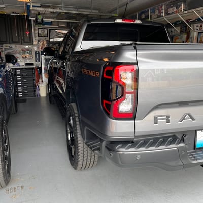 20 inch Raceline 942B Addict in Gloss Black on a 2024 Ford Ranger 4WD
