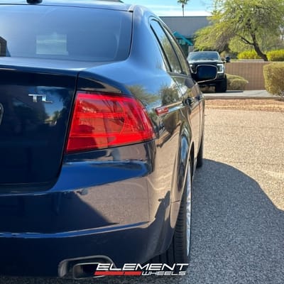 18 inch Avant Garde M540 Machined Silver on a 2006 Acura TL