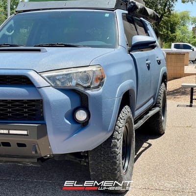 17 Inch Method Race MR316 in Matte Black on a 2015 Toyota 4-Runner