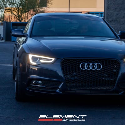 20 inch Rohana RC7 Matte Graphite on a 2013 Audi A5
