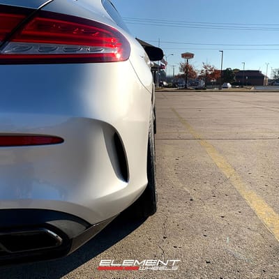 19 inch Staggered Rohana RFX11 Brushed Bronze on a 2017 C43 AMG Coupe