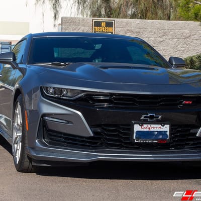 20 inch Rohana RFX5 Brushed Titanium on 2019 Chevrolet Camaro SS