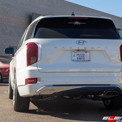 20 inch Giovanna Haleb Silver w/ Machined Face on 2020 Hyundai Palisade