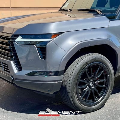 22 inch Fuel Offroad Rebel 6 in Matte Black on a 2024 Lexus GX 550