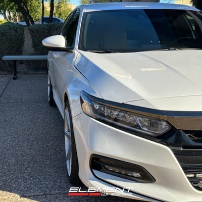 19x8.5 Inch Rohana RC7 Machined Silver on a 2020 Honda Accord Sedan