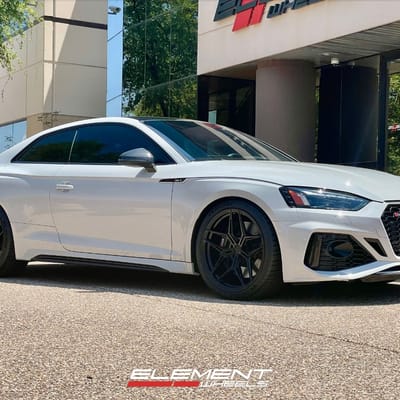 20 inch Variant Zeno in Satin Black on a 2023 Audi RS5