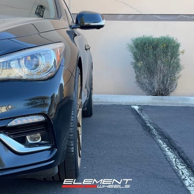 20 Inch F1R FS3 in Matte Bronze on a 2021 Infiniti Q50