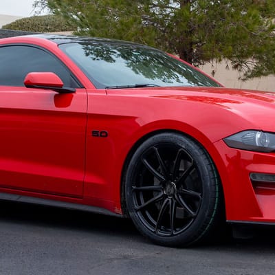 20 inch Mayhem Tripwire 8110BM Gloss Black w/ Milled Spokes on a 2015 GMC Seirra 2500 Diesel w/ 8 inch Lift