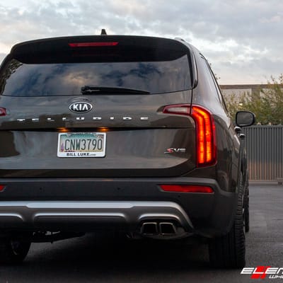 22 inch Asanti ABL-14 Gloss Black on a 2020 Kia Telluride