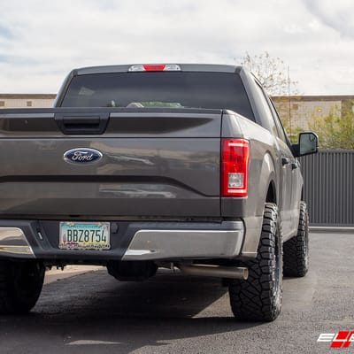 18 inch Fuel Off-Road Krank Black Milled D517 on a 2017 Ford F-150