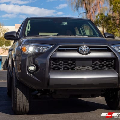 17 inch Fuel Off-Road Recoil Matte Black D584 on a 2021 Toyota 4Runner