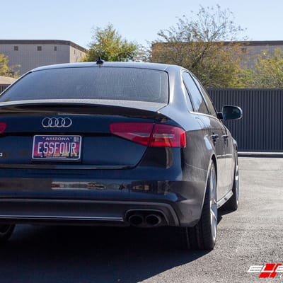 19 inch Avante Garde M580 Satin Silver on a 2015 Audi S4