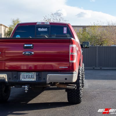 18 inch Fuel Off-Road Vector Matte Black D579 on a 2013 Ford F-150 4x4