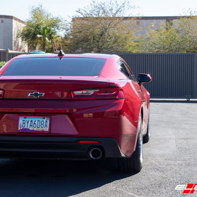 19 inch MRR GT5 Black w/ Diamond Cut on a 2018 Chevrolet Camaro